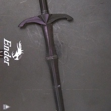 espada nórdico Sediada adereços cosplay 3d print model - Mito3D