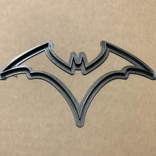 batwoman logo Galleta cortador 3d print model - Mito3D
