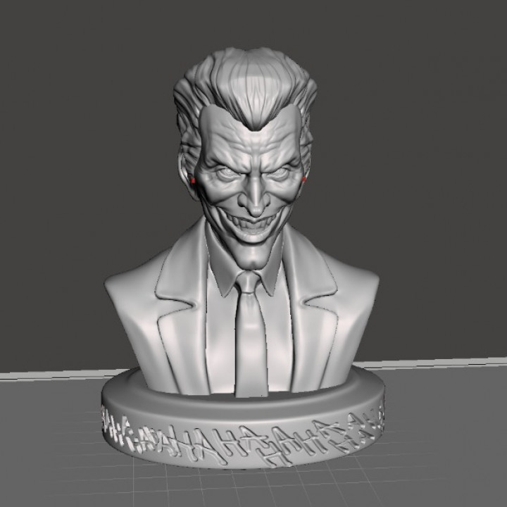 busto joker 3D print model - Mito3D