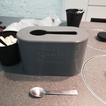 ice cream union spool holder & garden 3d print model - Mito3D