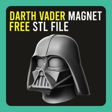 darth Varder mascarar magnético geladeira capacete Jedi Estrela Guerra Estrelas guerras Darthvader Vader 3d print model - Mito3D