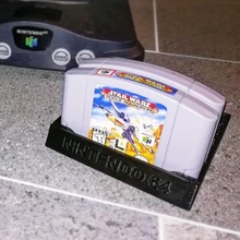 Nintendo 64 Patronen Unterstützung Halter n64 reinigen 3d print model - Mito3D