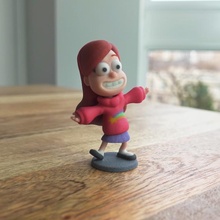 gravidade quedas Mabel pinheiros brinquedos jogos cifra concha 3d print model - Mito3D
