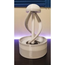 desktop spinning water fountain decor 3d print model - Mito3D