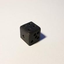 misaligned die dice game gift boardgame cards tabletop 3d print model - Mito3D