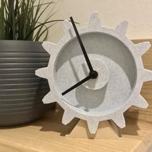 engranaje reloj pared cara mesa 3d print model - Mito3D
