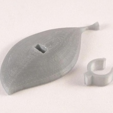 nissan leaf charging cable clip & garden zheng3 3d print model - Mito3D