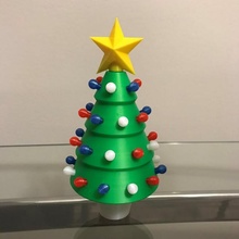 Weihnachten Baum Versammlung Ornament 3d print model - Mito3D