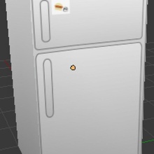 fridge 3d print model - Mito3D