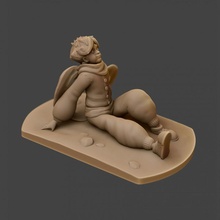 petit Príncipe figurilla qui miró cielo juguetes juegos decoración figura miniatura petitprince 3d print model - Mito3D