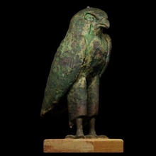 figura Horus Varredura pássaro Deus metal escultura céu vento bronze Falcão ar hawk god pássaros deus hawkgod 3d print model - Mito3D