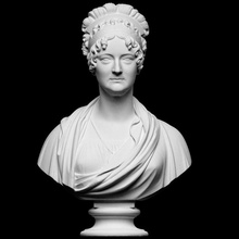 Marie sophie frederikke analyse buste femelle portrait reine femme marbre royalties Norvège Danemark Thorvaldsen artec bertel thorvaldsen cc0 openglam eva 3d scanning thorvaldsen2020 marie 3d print model - Mito3D