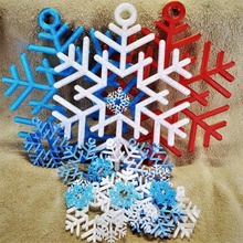 zel's perfectly scalable snowflake christmas pendant decoration ear fdm necklace ornament ring winter snow resin flake 3d print model - Mito3D