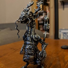 lézard jouets Jeux ancien dragon drôle monstre hibou reptile personnage orné 3d print model - Mito3D