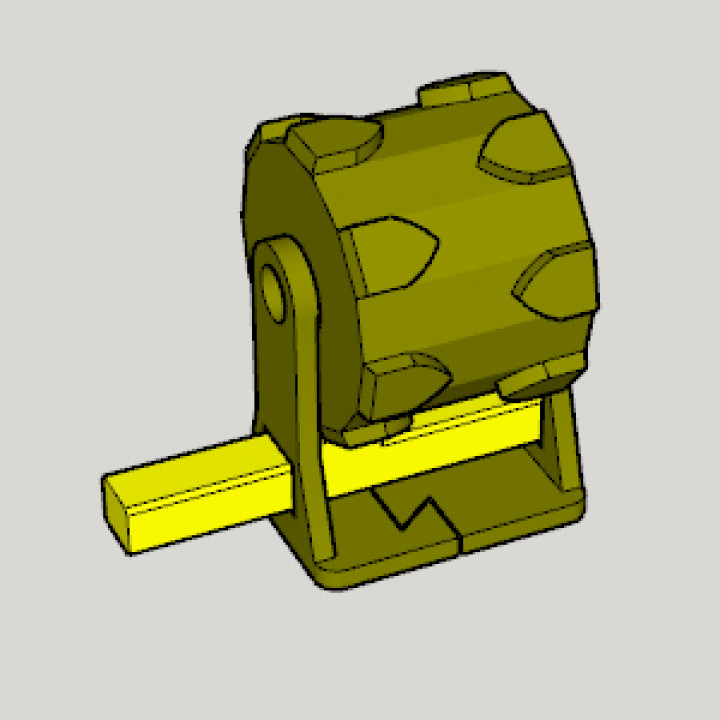 zig zag rotary experimental kit 3D print model - Mito3D