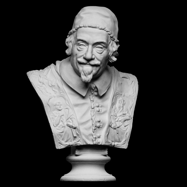 Papst Alexander viii Scan 3D print model - Mito3D