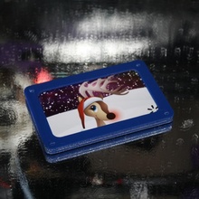 permanente armazenamento presente cartão cela Natal aniversário 3d print model - Mito3D