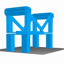 manhattan bridge 3d print model - Mito3D
