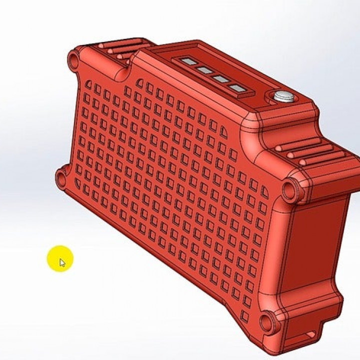 2s 18650 battery box fpv goggles 18650box 3D print model - Mito3D