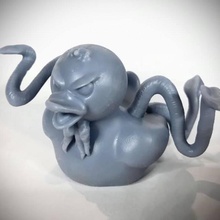 Quackthulhu kiritik rol 3d print model - Mito3D