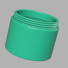 container optimized box jar 3d print model - Mito3D