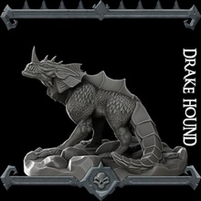 drake hound tabletop 3d print model - Mito3D