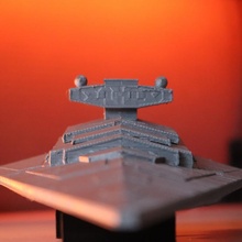 Estrela destruidor brinquedos jogos modelo navio espaço ficar pé guerras 3d print model - Mito3D