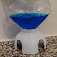 wulbi lavaggio liquido bottiglia inverter sapone erogazione lavare 3d print model - Mito3D