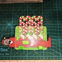 christmas gift puzzle box card cash 3d print model - Mito3D