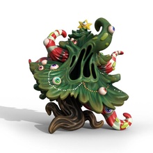 imitar Navidad árbol mesa miniaturas terreno dnd 3d print model - Mito3D