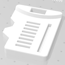 scheda SD stile scrivania organizzatore 3d print model - Mito3D