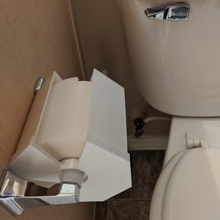 tp protecteur mk5 salle bains chat toilette papier 3d print model - Mito3D