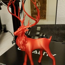 Natale renna jlrl modificare cervo figura 3d print model - Mito3D