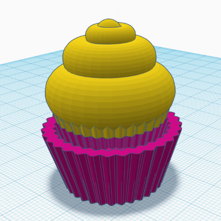 cupcake jewellery box jewelry phunxter 3D print model - Mito3D
