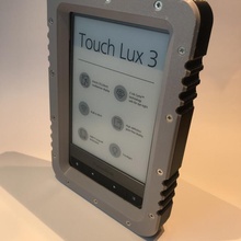sağlam durum kılıf cep kitap dokunma lüks 3 kedi tırtıl cüzdan Touchlux lux3 3d print model - Mito3D