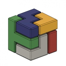 géant puzzle cube Jeu jouets table 3d print model - Mito3D