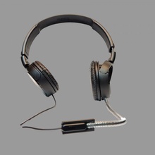 sony headphones mic upgrade gadgets & electronics gooseneck 3d print model - Mito3D