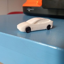 Tesla model 3 3d araba elektronik Youtube yaratıcı modelleme 3d print model - Mito3D