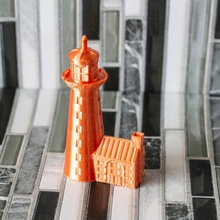 faro arquitectura barco edificio diseño casa ligero minimalista modelo Oceano agua miniatura 3d print model - Mito3D