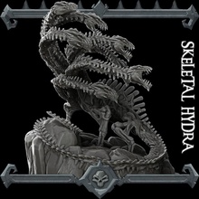 Deluxe Skelett Hydra Tischplatte 3d print model - Mito3D