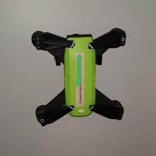 dji spark wall mount hanger holder drone wallmount 3d print model - Mito3D