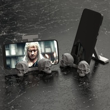 skull phone holder 3d print model - Mito3D