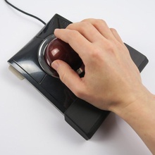 hand rest kensington slimblade trackball mouse accessories ergonomic palmrest handrest 3d print model - Mito3D