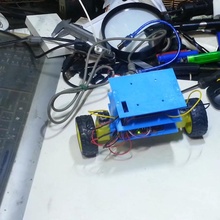equilíbrio 2wd robô carro 3d print model - Mito3D