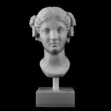 head woman metropolitan museum art york scan 3d print model - Mito3D