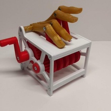 tapping dedos juguetes juegos mano mecánico juguete Moviente eje leva molestando 3d print model - Mito3D