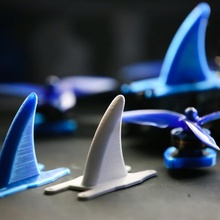 Tubarão barbatana iflight ix5 modo tartaruga tubarão iflightix5 turtlemode 3d print model - Mito3D