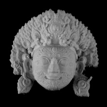 head bhairava metropolitan museum art york scan 3d print model - Mito3D