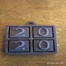 2020 Schlüsselbund 3d print model - Mito3D