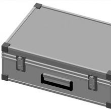 métal mallette Cas gaine attaché valise 3d print model - Mito3D